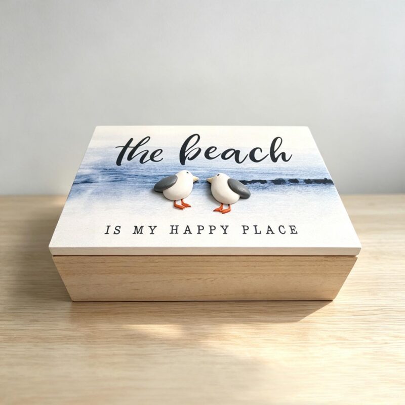 Coastal Summer Wooden Box - Coastal (Summer) - life-deco.com