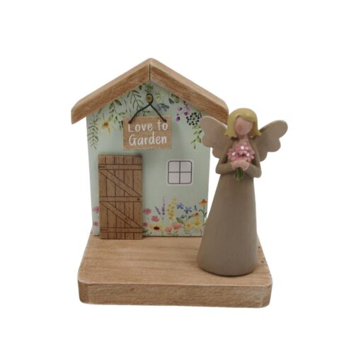 Garden‑House Angel Table Decor - Garden Décor - life-d...