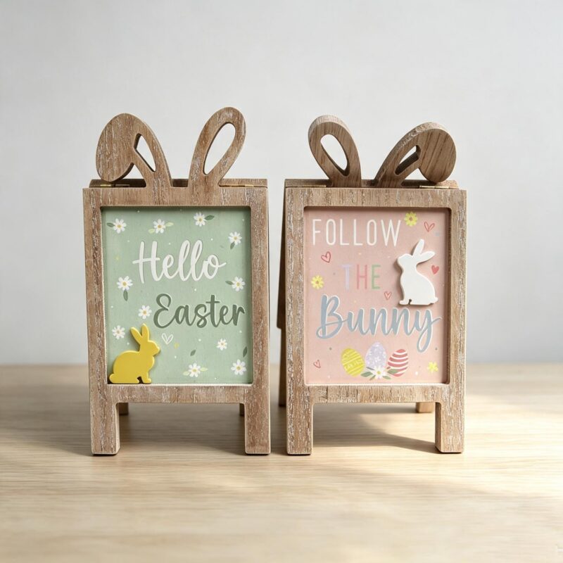 Wooden Tabletop Ornament - Easter - life-deco.com