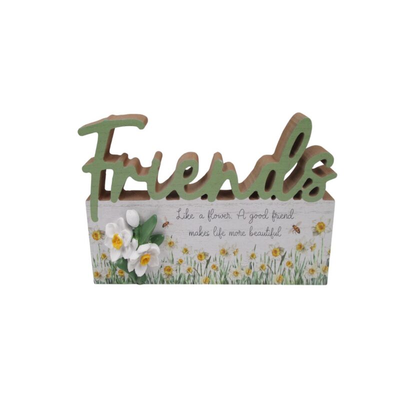 Love & Friendship Wooden Decor - Love & Friendship - life-deco.com