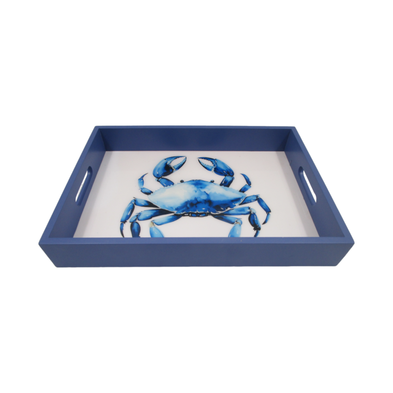 Wooden Serving Tray - Coastal (Summer) - life-deco.com