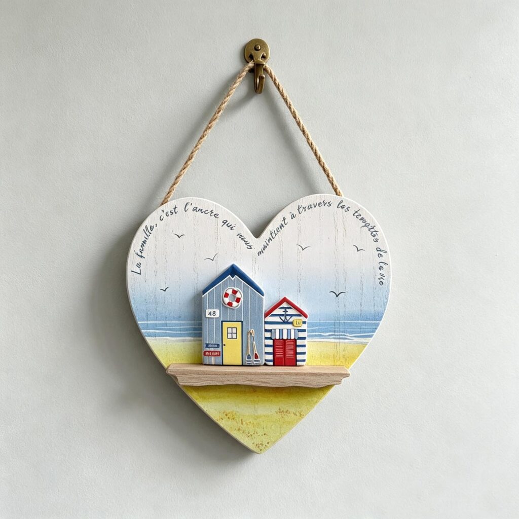 Wooden Hanging Plaque - Coastal (Summer) - life-deco.com