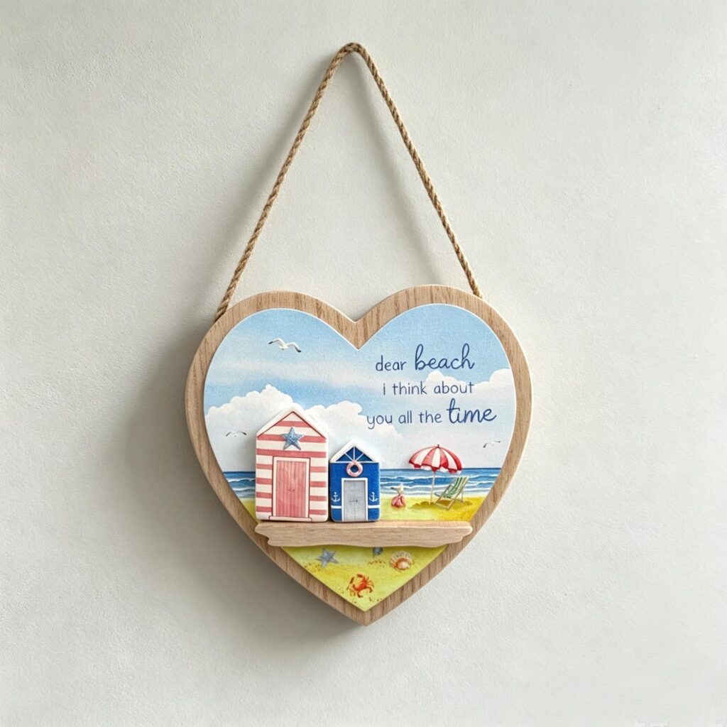Coastal Summer Wooden Decor - Coastal (Summer) - life-dec...