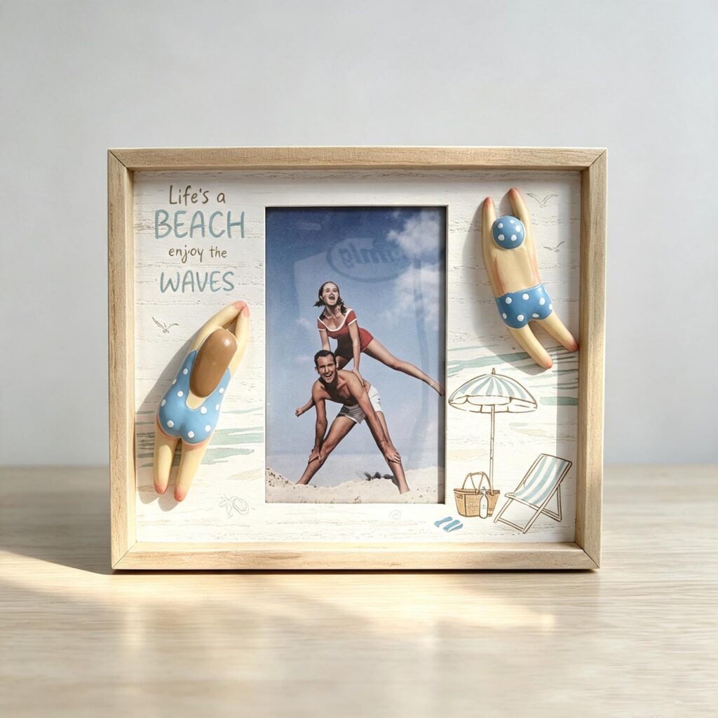 Wooden Photo Frame - Coastal (Summer) - life-deco.com