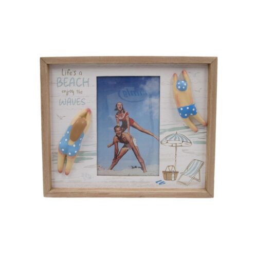 Wooden Photo Frame - Coastal (Summer) - life-deco.com
