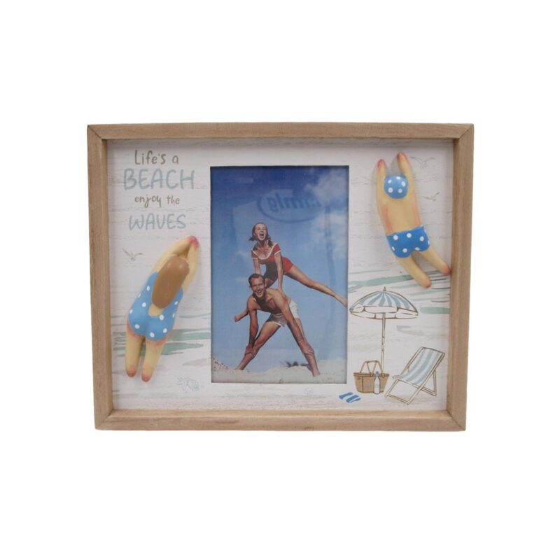 Wooden Photo Frame - Coastal (Summer) - life-deco.com
