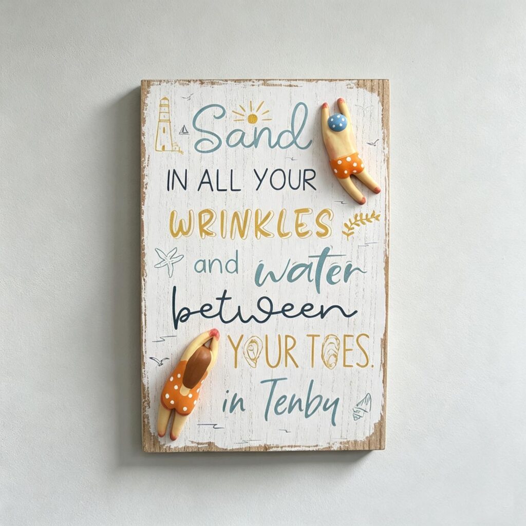 Wooden Wall Plaque - Coastal (Summer) - life-deco.com