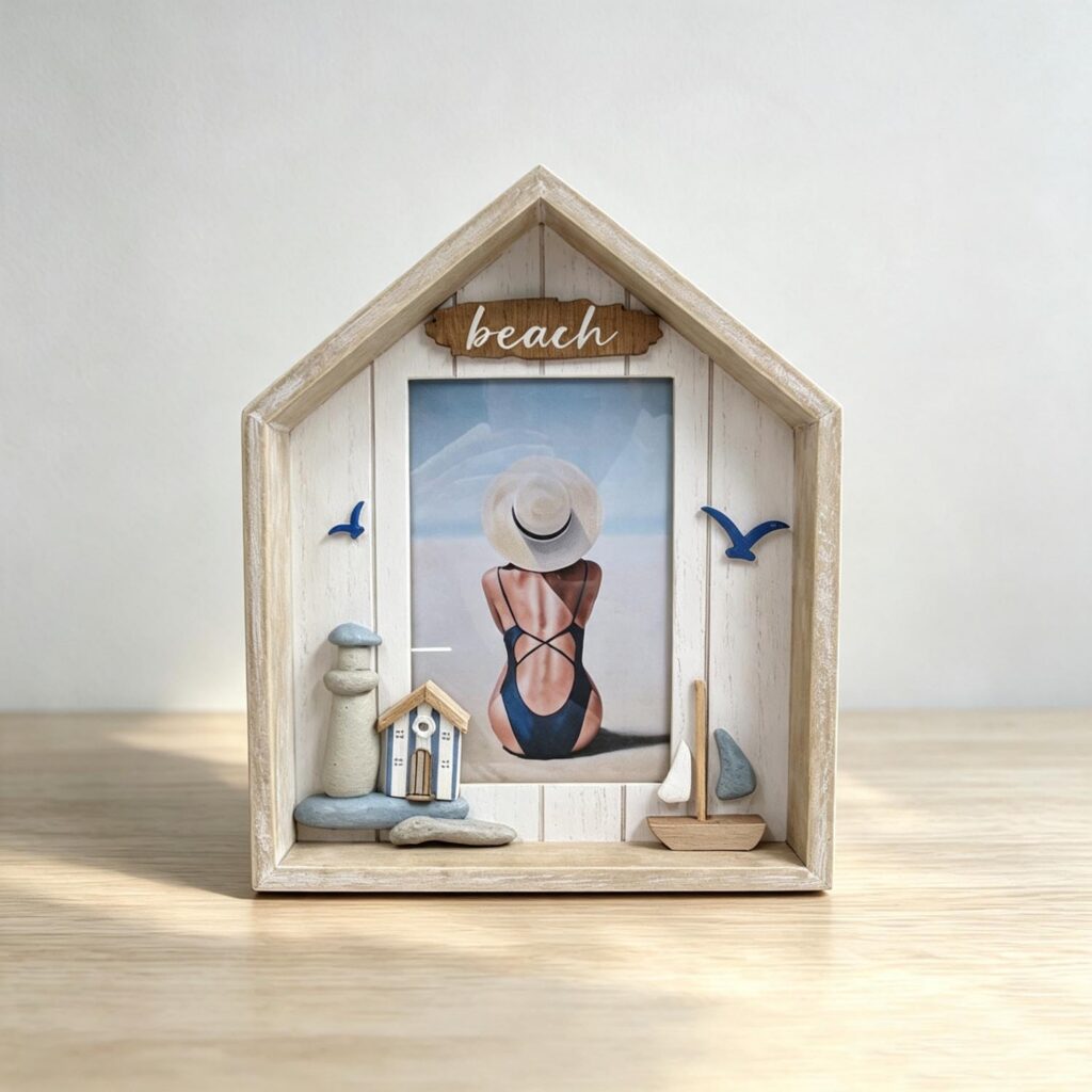 Wooden Photo Frame - Coastal (Summer) - life-deco.com