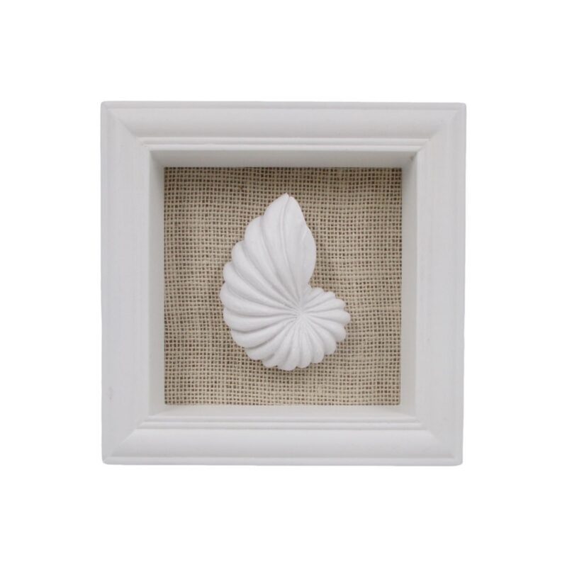 3D Nautilus Shell Shadow‑Box Wall Art - Coastal (Summer...