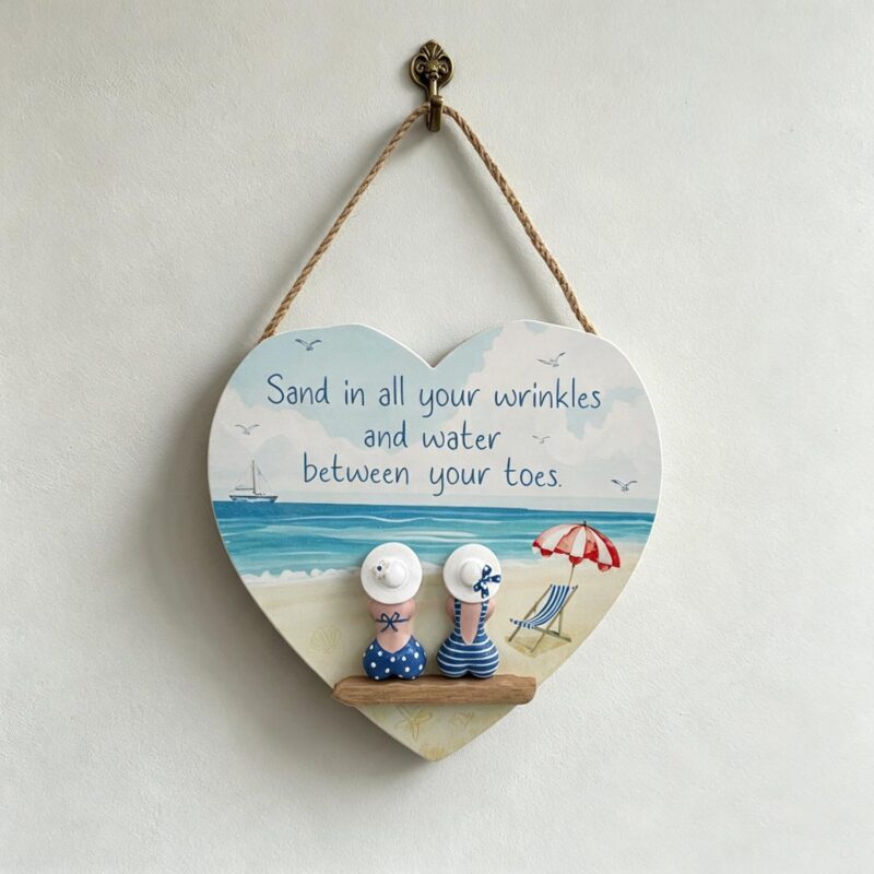 Wooden Plaque - Coastal (Summer) - life-deco.com