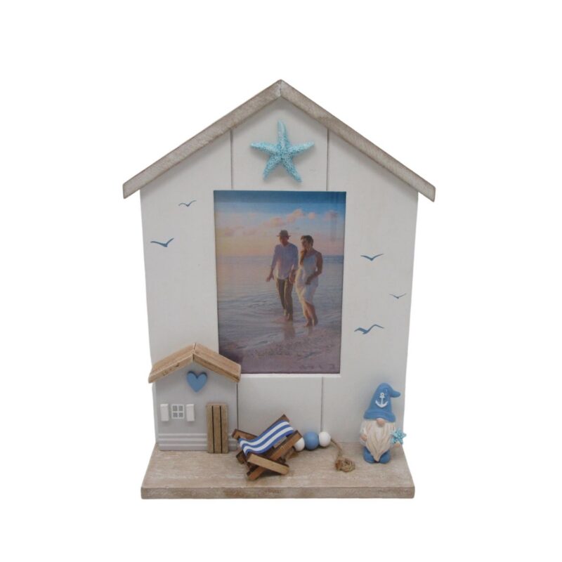 Wooden Tabletop Photo Frame - Coastal (Summer) - life-dec...