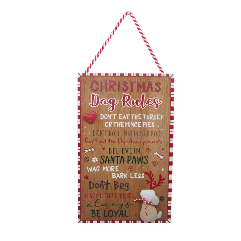 Christmas Dog Rules - Christmas - life-deco.com