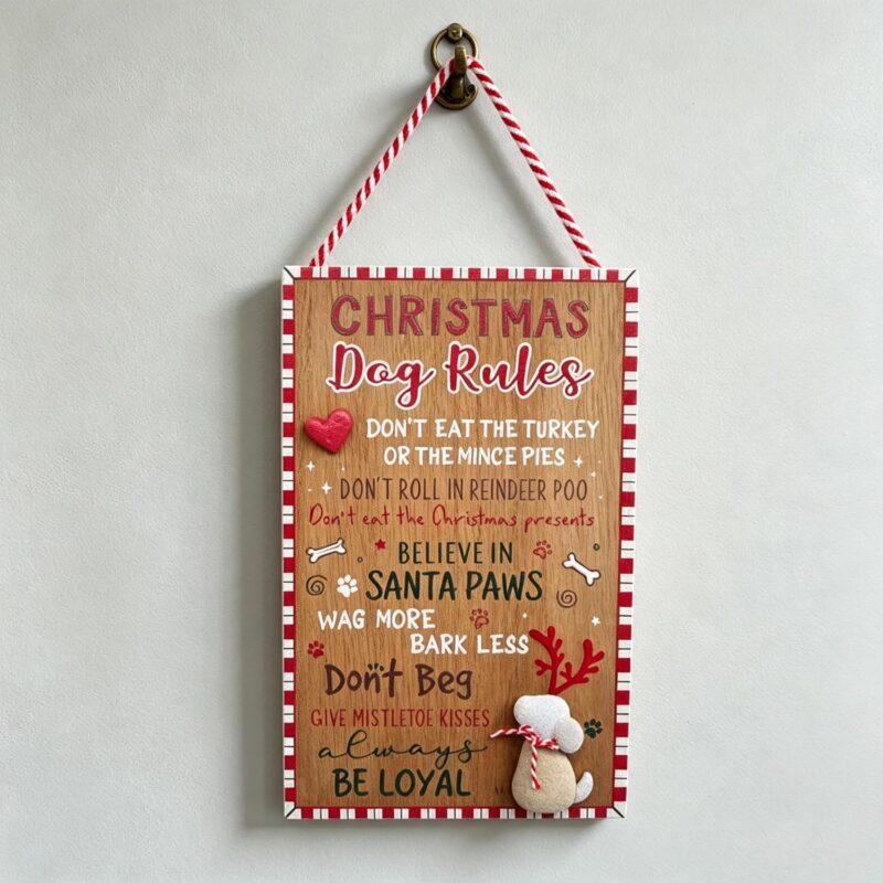 Christmas Dog Rules - Christmas - life-deco.com