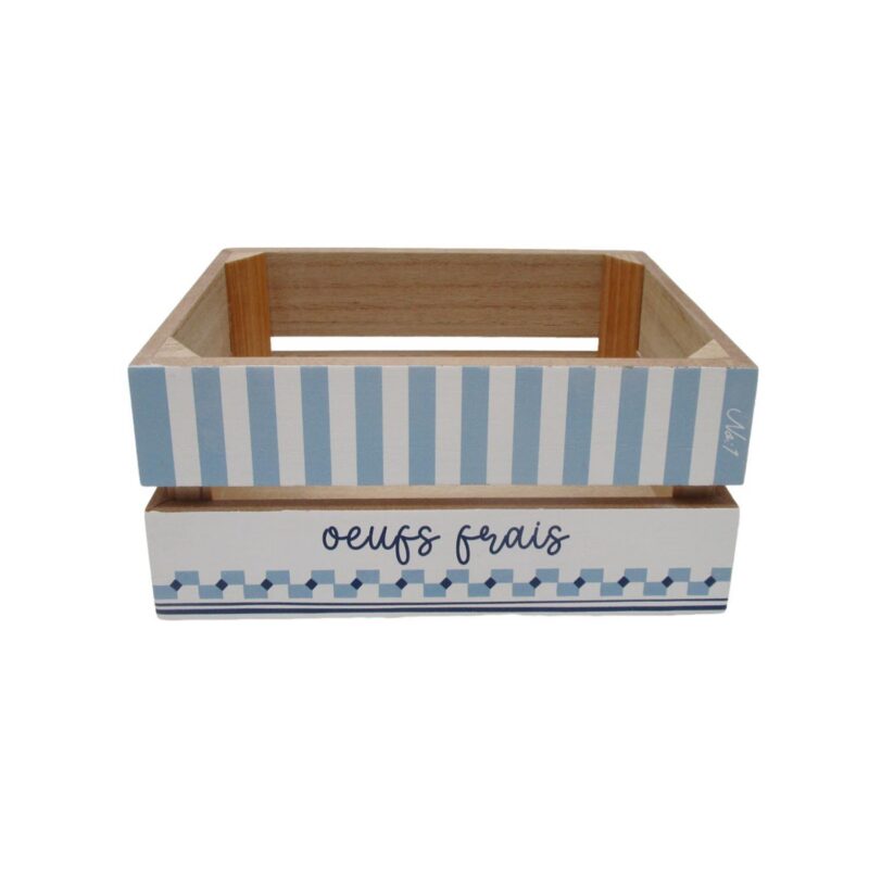 Wooden Storage Crate - Coastal (Summer) - life-deco.com