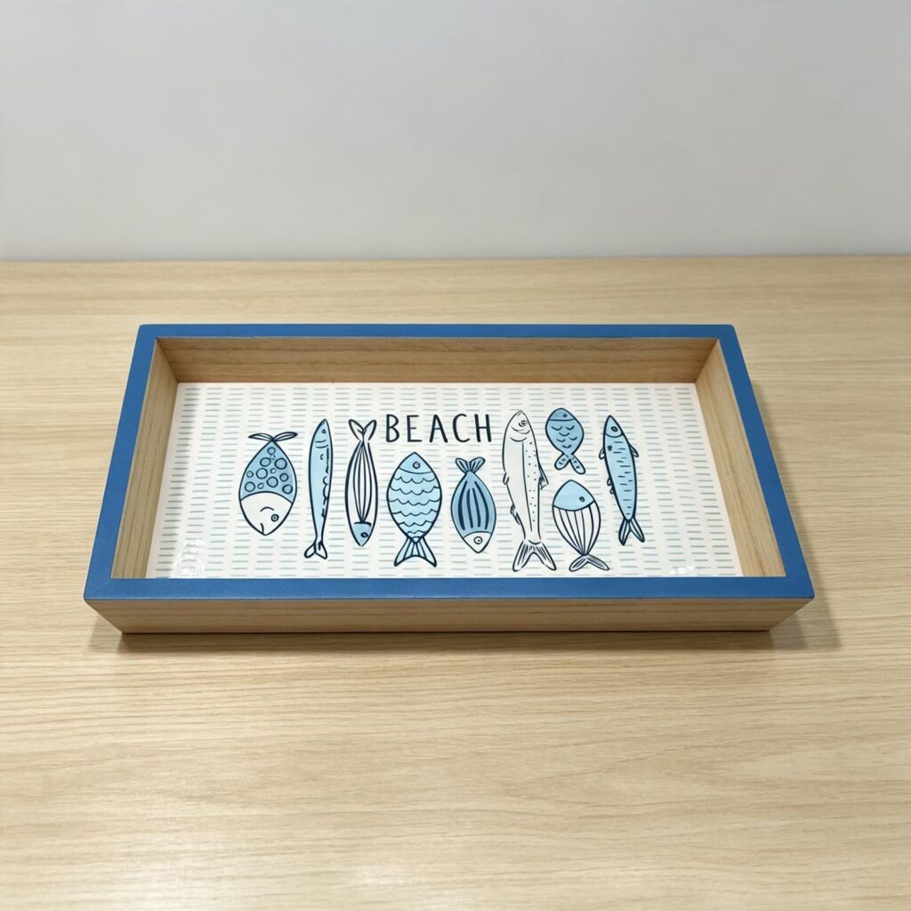 Wooden Decorative Tray - Coastal (Summer) - life-deco.com