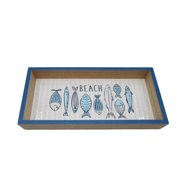 Wooden Decorative Tray - Coastal (Summer) - life-deco.com