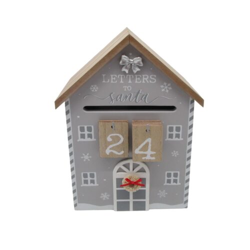 wooden  mailbox - Christmas - life-deco.com