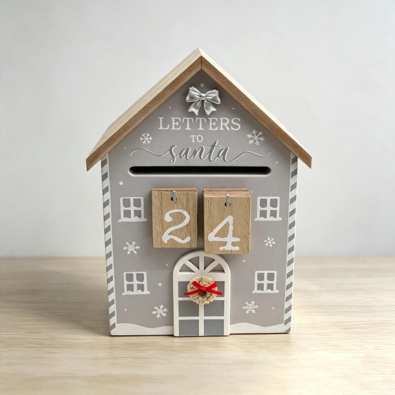 wooden  mailbox - Christmas - life-deco.com