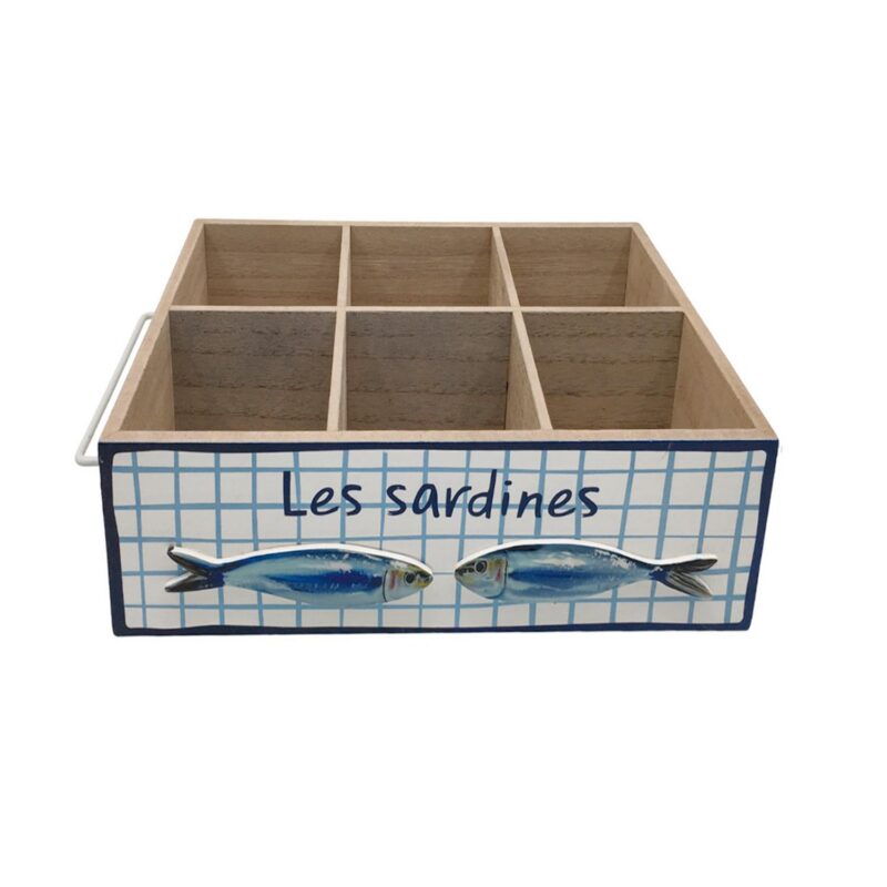 Wooden Divided Storage Tray - Kitchen & Dining - life...
