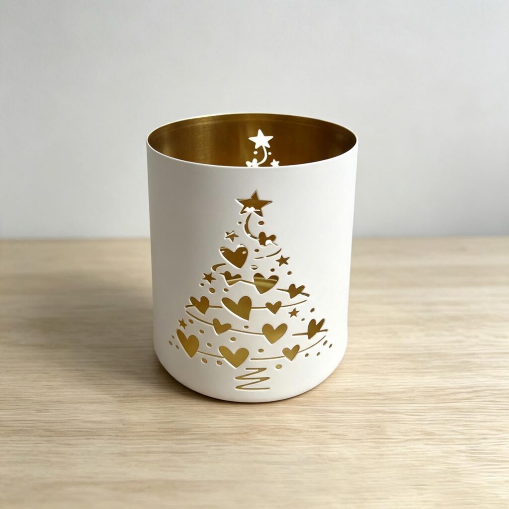 Portavelas de metal - Navidad - life-deco.com