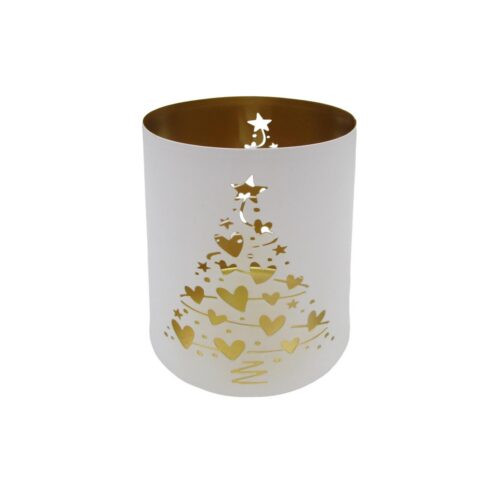 Portavelas de metal - Navidad - life-deco.com