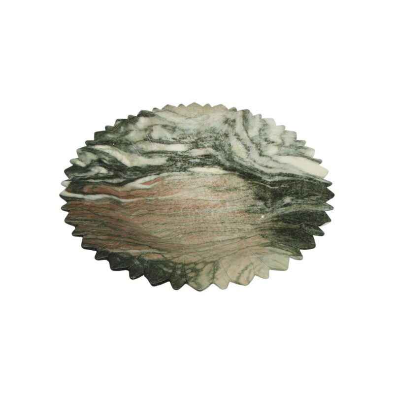 Resin Sunburst Carved Decor Bowl - Tabletop Décor - life-deco.com