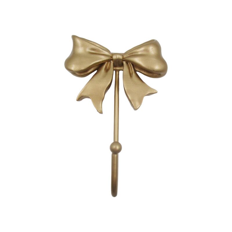 Gancho de pared simple con lazo de resina dorada - Bebés y niños - life-deco.com