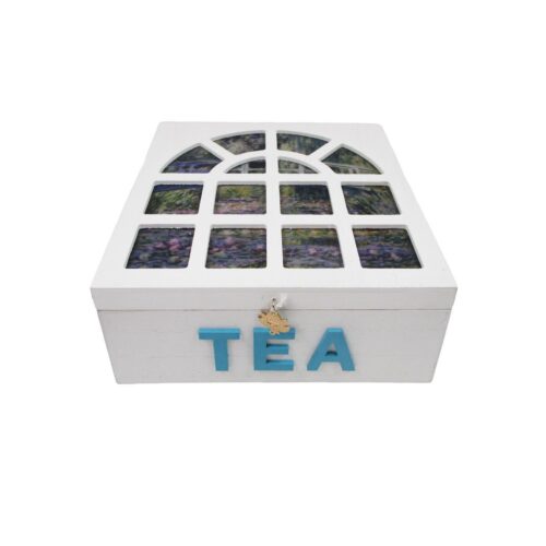 Caja de madera para guardar té - Decoración de jardín - life-deco.com