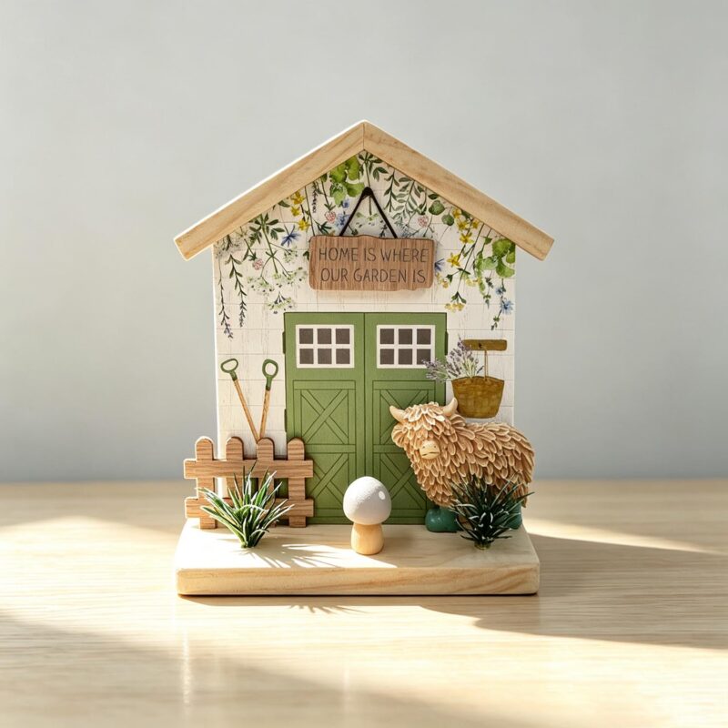 Wooden Tabletop Ornament - Farmhouse & Country - life...
