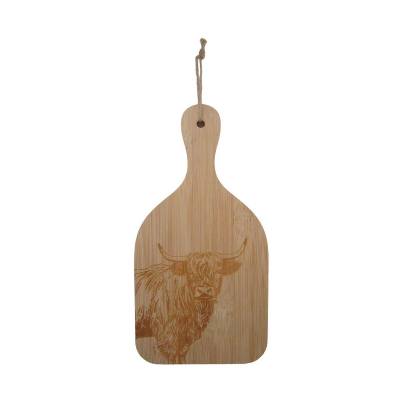 Cut‑Out Highland Cow Hanging Plaque - Farmhouse & Country - life-deco.com