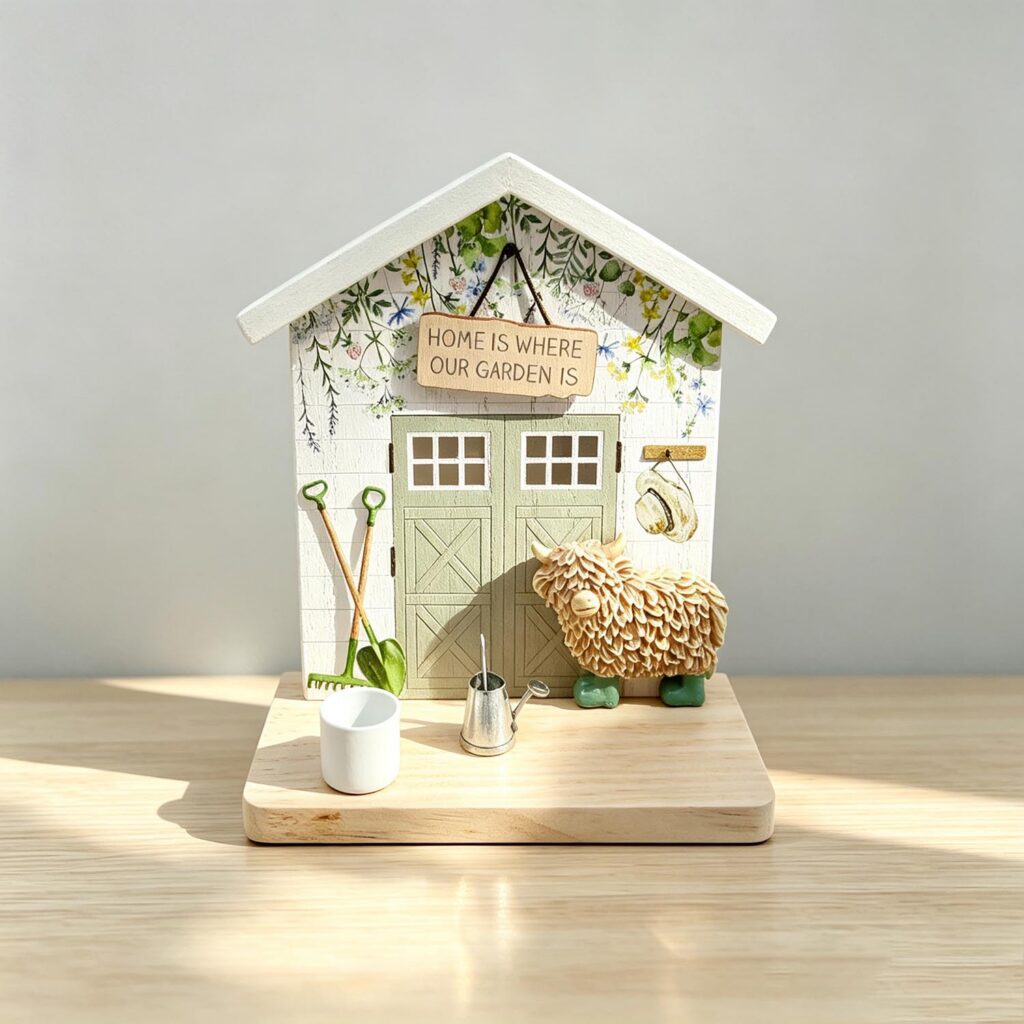Wooden Tabletop Ornament - Farmhouse & Country - life...
