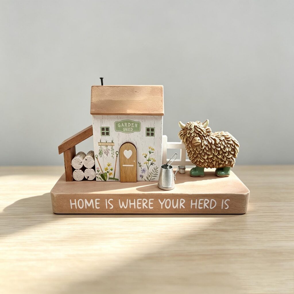 Wooden Tabletop Ornament - Farmhouse & Country - life...