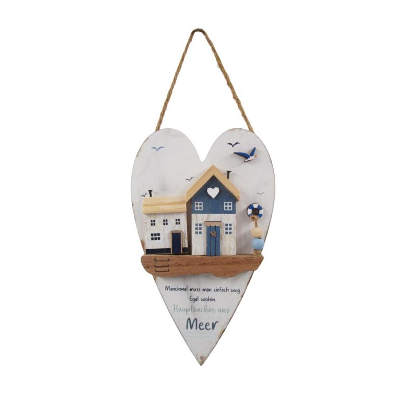 Wooden Hanging Plaque - Coastal (Summer) - life-deco.com