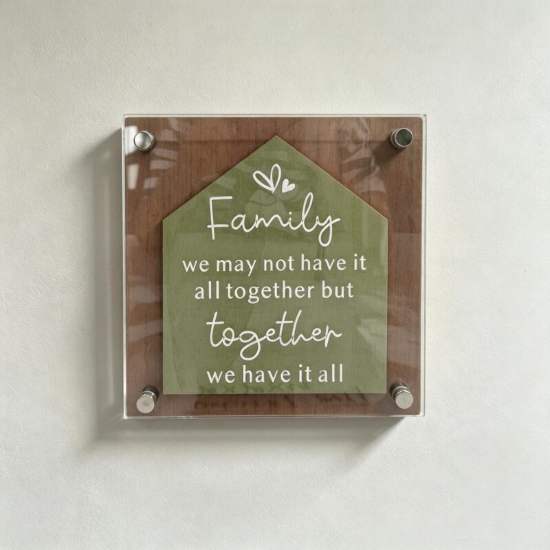 Family Themed Wooden Decor - Family - life-deco.com