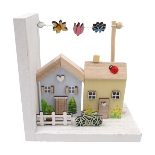 Frühlingsdekoration aus Holz – Frühling – life-deco.com