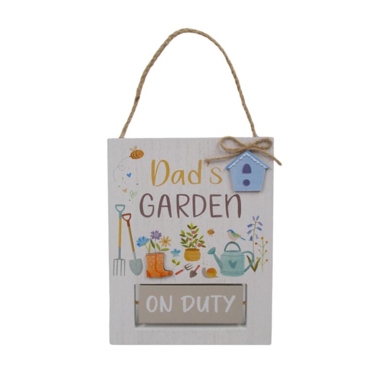 Wooden Hanging Sign - Garden Décor - life-deco.com