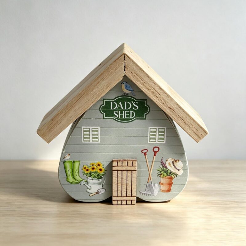 Wooden House Ornament - Garden Décor - life-deco.com
