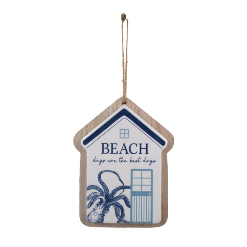 Wooden Hanging Plaque - Coastal (Summer) - life-deco.com