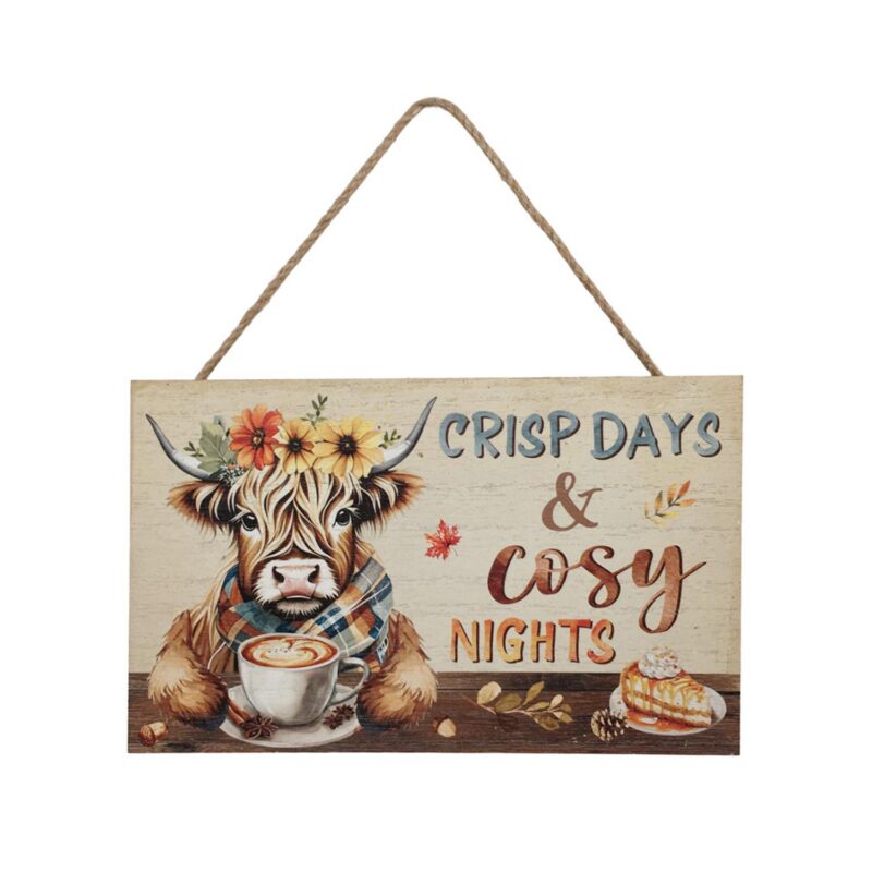 Wooden Hanging Sign - Farmhouse & Country - life-deco...
