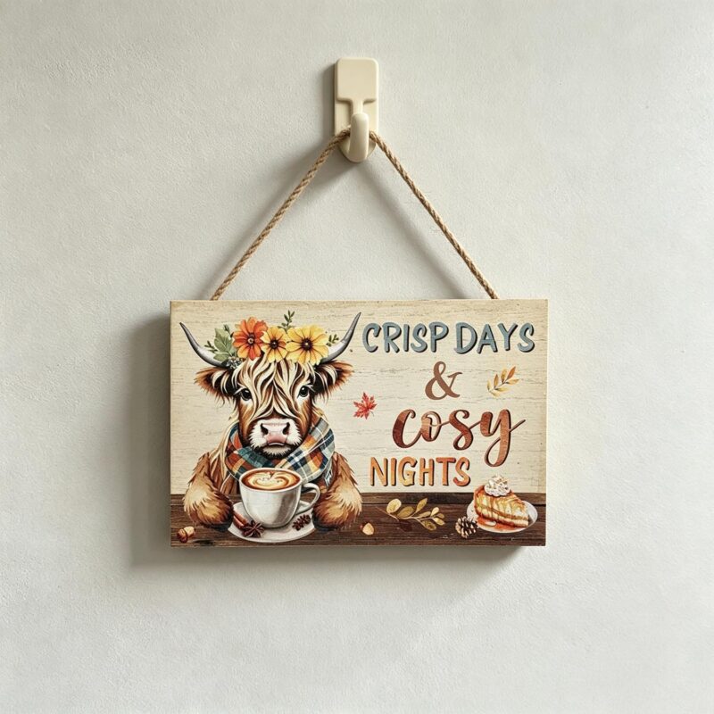 Wooden Hanging Sign - Farmhouse & Country - life-deco...