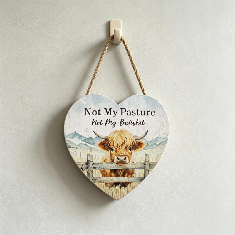 Wooden Hanging Sign - Farmhouse & Country - life-deco...