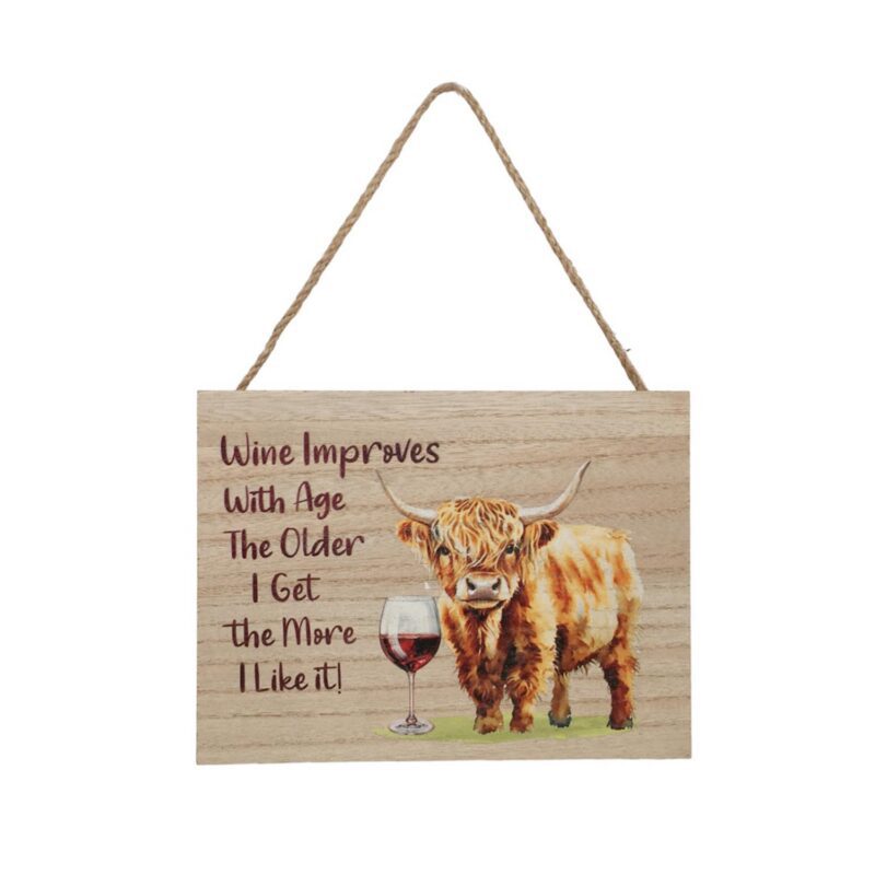 Wooden Hanging Sign - Farmhouse & Country - life-deco...
