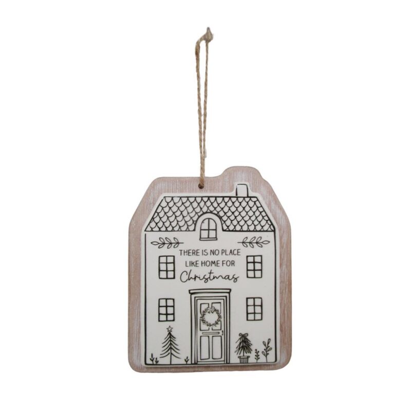 Double‑Layer House‑Shaped Wooden Christmas Hanging Ornament</trp-post-cont...