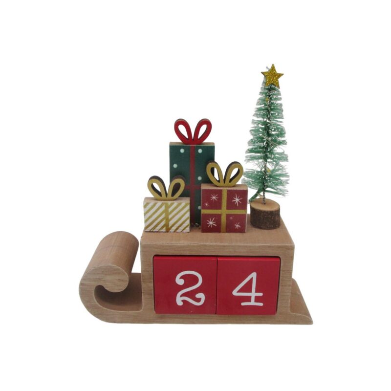 Wooden  Christmas Table‑top Ornament - Christmas - life...