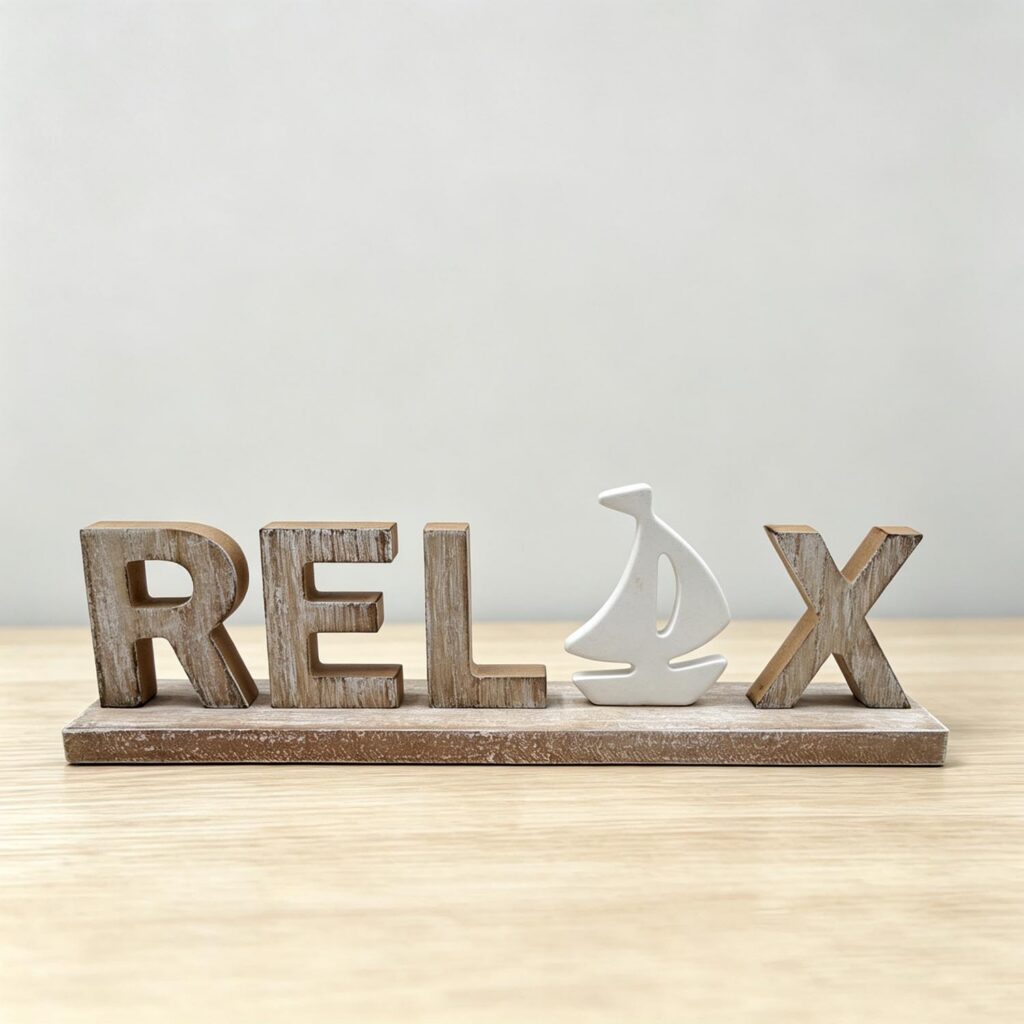 Wooden Tabletop Sign - Coastal (Summer) - life-deco.com