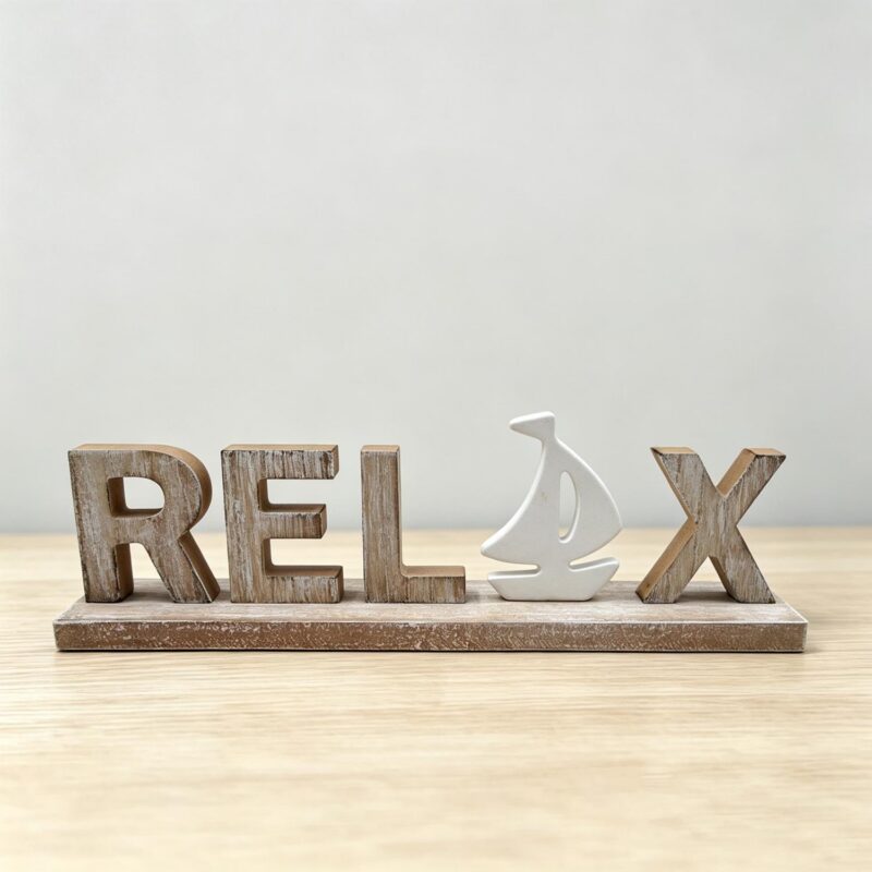 Wooden Tabletop Sign - Coastal (Summer) - life-deco.com