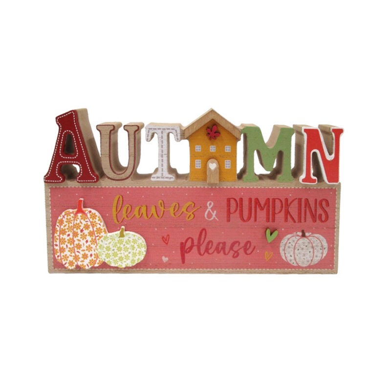 Autumn Fall Wooden Decor - Autumn - life-deco.com