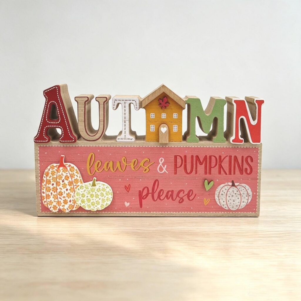 Autumn Fall Wooden Decor - Autumn - life-deco.com