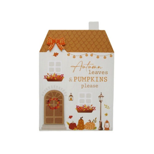 Herbstliche Holzdekoration – Herbst – life-deco.com