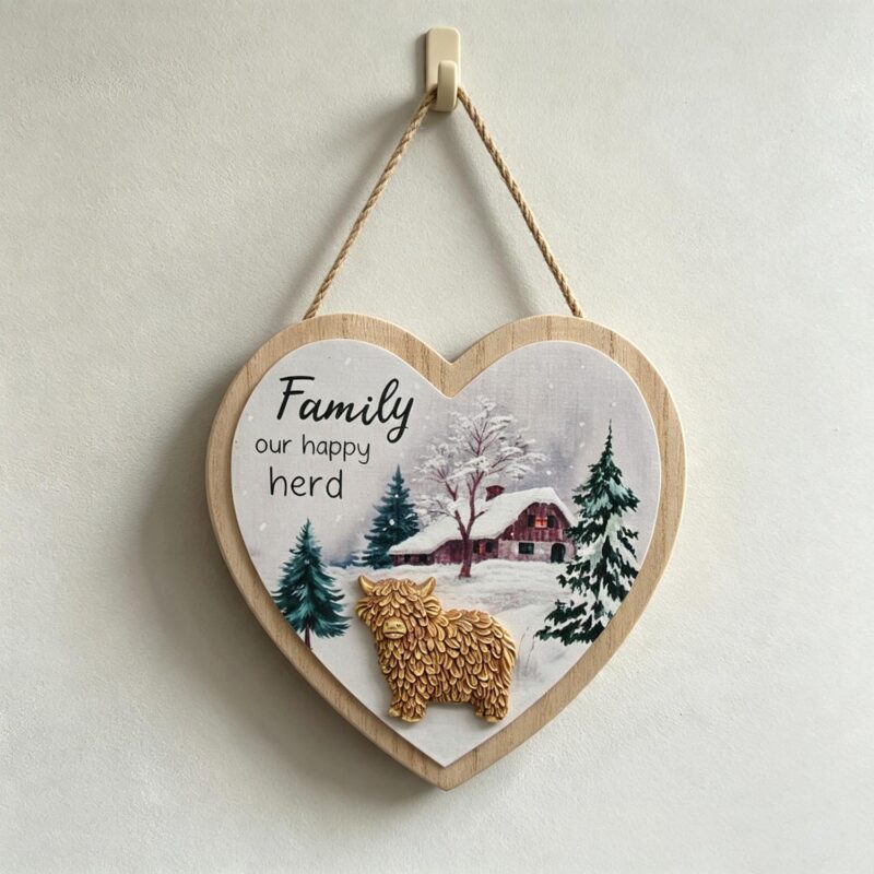 Wooden Hanging Sign - Farmhouse & Country - life-deco...